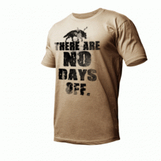 There are no days off gym t-shirt